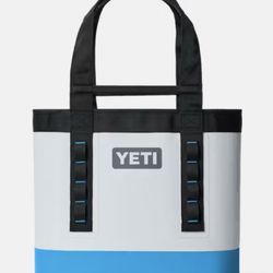 NEW !! Yeti Camino 35L - Fog Gray/Blue