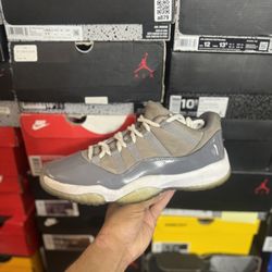 Jordan Cool Grey 11 Low size 8.5 USED