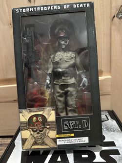 Neca SOD Stormtrooper of Death Sgt D Clothed Retro Style 8" Action Figure