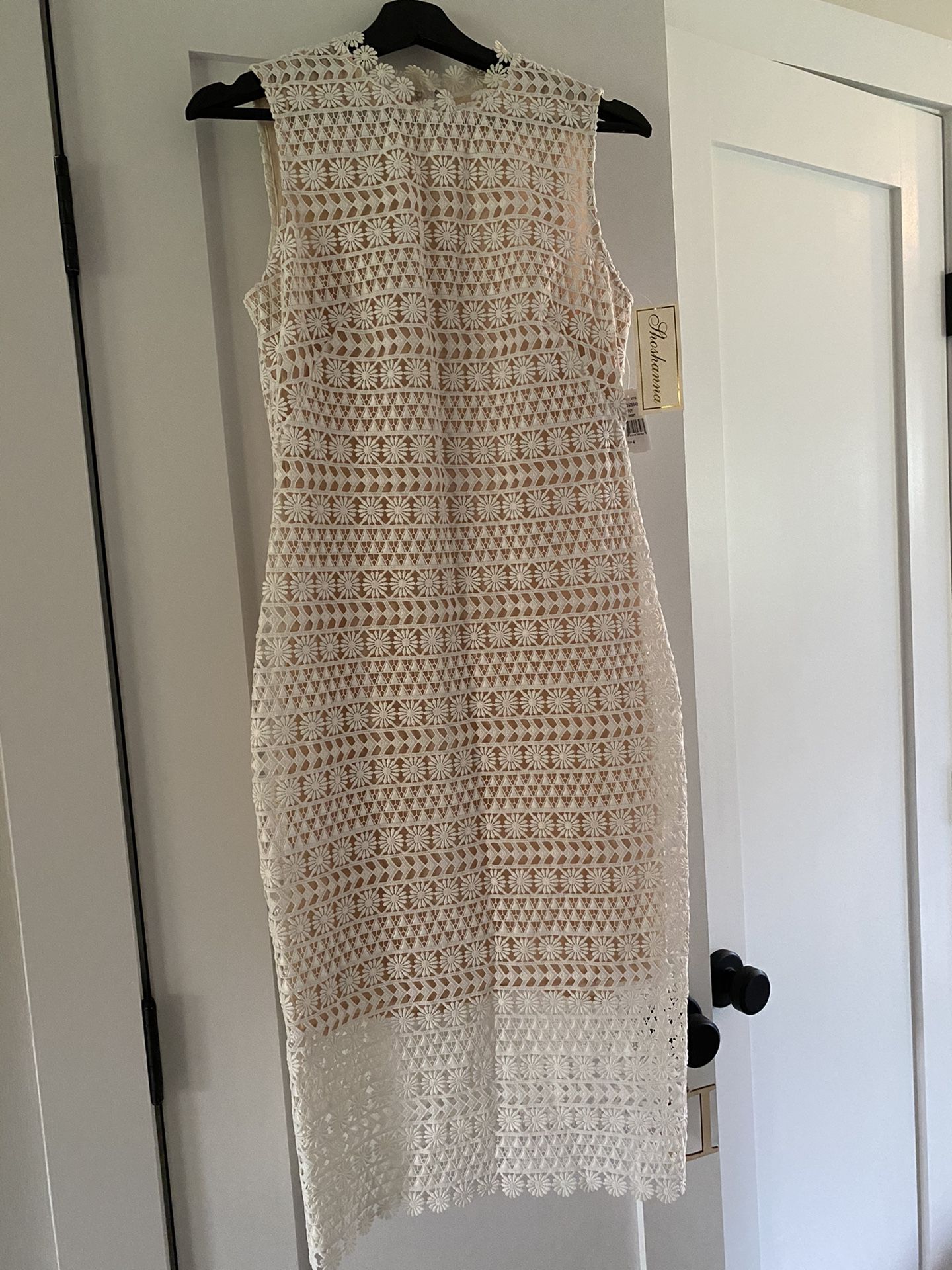 Shoshanna Size 4 Ivory Mirian Dress