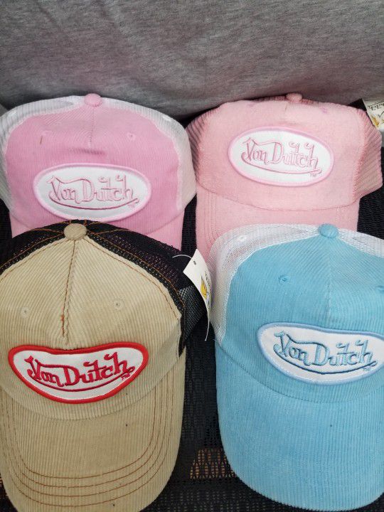 Mix 5 Hats Von dutch Trucker Hat Mesh Snapback New