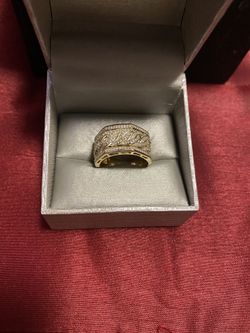Gold And Silver Ring Never Worn For Sale