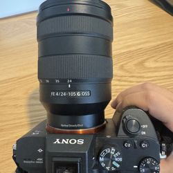 Sony a7iii body + G 24-105MM F/4 G OSS Lens