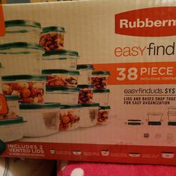 NEW RUBBERMAID 38 Piece Set