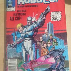 1987 A MARVEL MAGAZINE ROBOCOP NUMBER #1 NOV