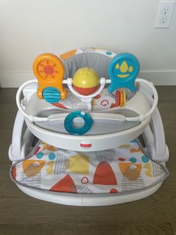 Fisher-Price Sit-Me-Up Floor Seat with Tray – Excellent Condition