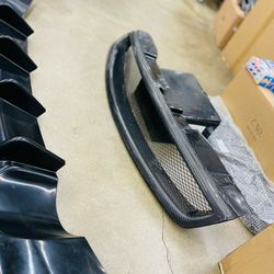 2003-2007 G35 COUPE GRILL CARBON FIVER DIFFUSER POLYURETANE Side Markets