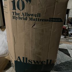 10” The Allswell Hybrid Queen Mattress 