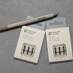 Microsoft Surface Pen Gen 2 W/ 2 Sets Of Tips