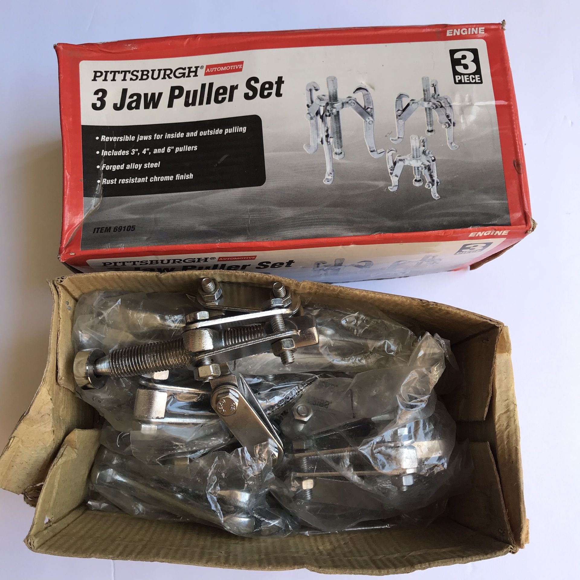 Pittsburgh 3 Jaw Puller Set for Sale in Riverside, CA OfferUp