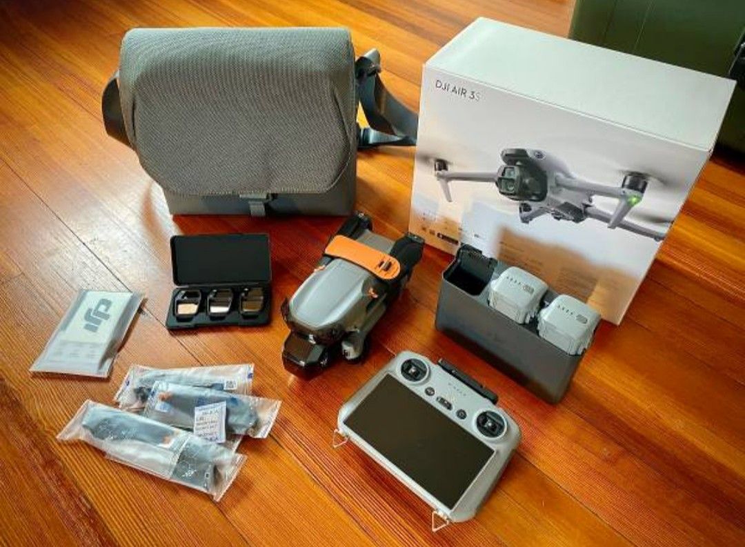 DJI Air 3S Fly More Combo-Opened, Inspected, & Never  Flown
