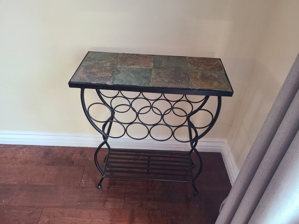 Wine Rack Small Tile Top - Moving