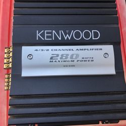 Kenwood 4 Channel Amplifier 