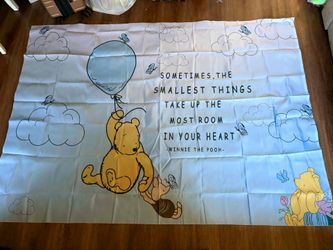 Winnie the Pooh Large Fabric Poster / Wall Art
