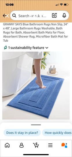 New bathroom carpet mat