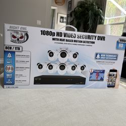 Night Owl 1080p HD Video Security DVR with 8 Cameras
