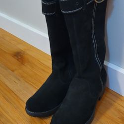 Suede Fur Winter Women's Boots Sz. 6