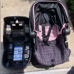 Baby Girl Car Seat 