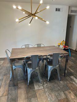 Small gray table
