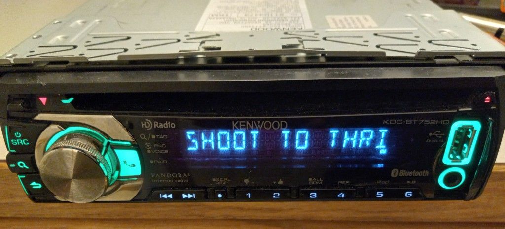 Bluetooth Kenwood Car CD Player Stereo Deck 