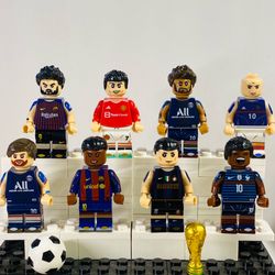 FIFA World Cup Minifigures Soccer Icons | New Custom LEGO Compatible Toy
