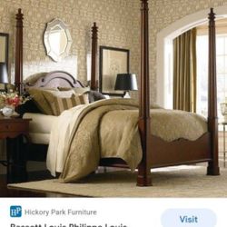 King Size BASSETT HEADC AND FOOTBOARD 