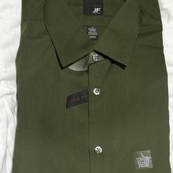 Dark Green Dress Shirt