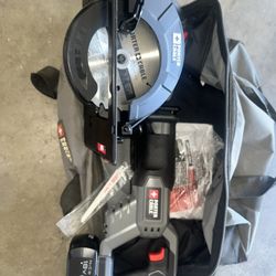 Porter-Cable Reciprocating Saw And Saw