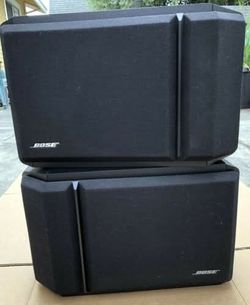 BOSE 201 SERIES IV WIRED BOOKSHELF SPEAKERS WITH DAYTON SUB-100 POWERED SUBWOOFER $400 FINAL PRICE READ DESCRIPTION AND SEE ALL PICTURES
