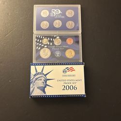 Coins – 2006S Brilliant Uncirculated Proof set in original mint packaging – Total 10 coins