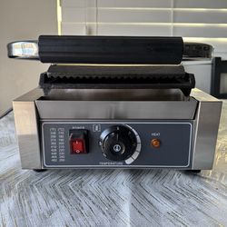 Panini Grill – Commercial Single Plate