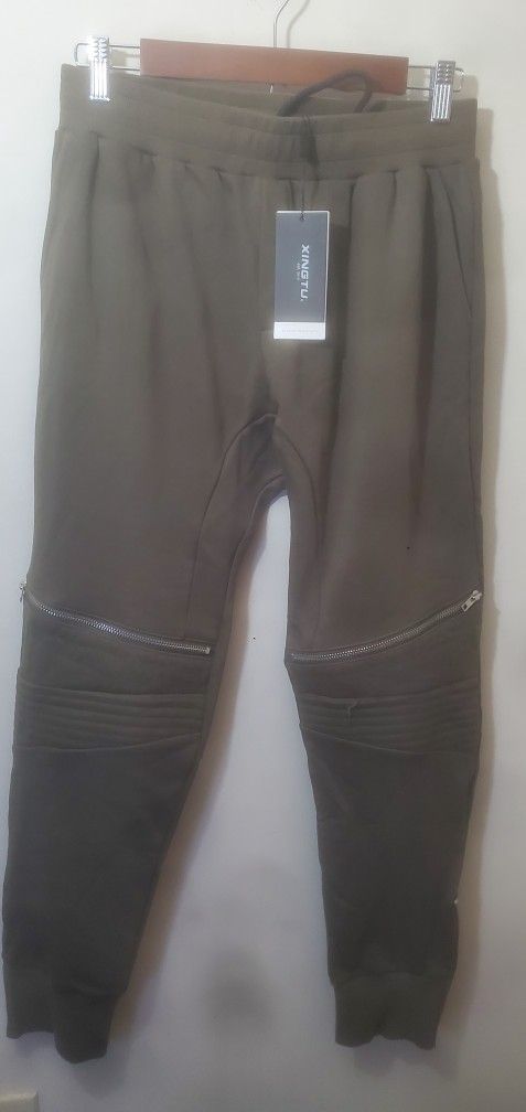 Brand New Green Olive Moto Jogger 