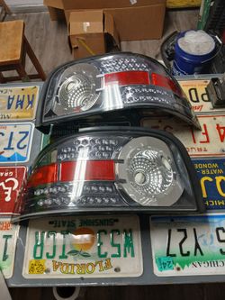 96-98 Ford Mustang Led Tail Light Left And Right Set