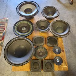 Assorted Speakers/Raw Drivers