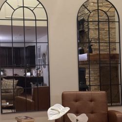 Free Delivery! Brand New 70”x26" Arched HD view, Shatter Proof, Aluminum Frame Standing Floor Mirror 