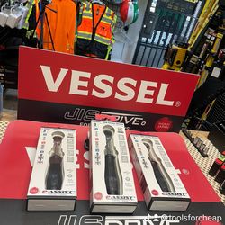 VESSEL e-ASSIST MINI Ratchet Wrench with Adapters $139 EACH.