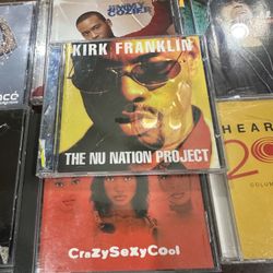 10  Rap CD Music Artist. Donell Jones Kirk Franklin Ll cool TLC Jimmy Cozier