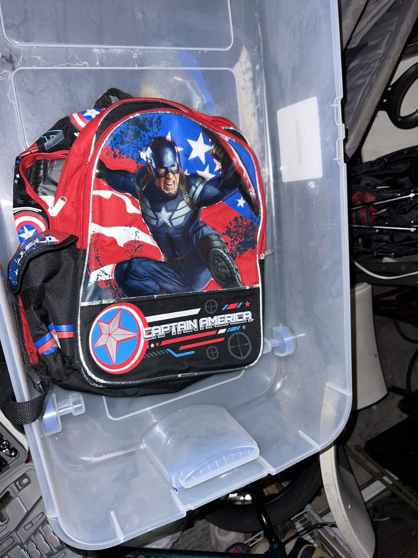 Captain America Back Pack 