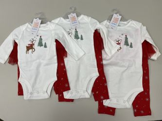 Baby Girl Xmas Outfit 