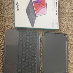 Logitech Combo Touch Backlit Keyboard iPad Case No Charge