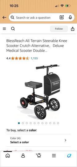 Knee scooter