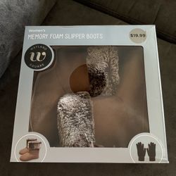 Wayland Square Women’s Memory Foam Slipper Boots