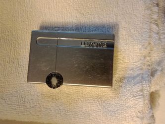 Bugatti B-1001 Dual Premium Butane Torch Cigar Lighter W/Punch Cutter