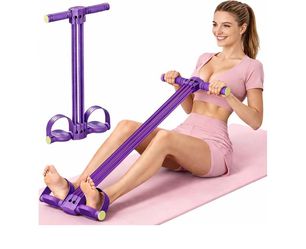 Detachable 6-Tube Pedal Resistance Band