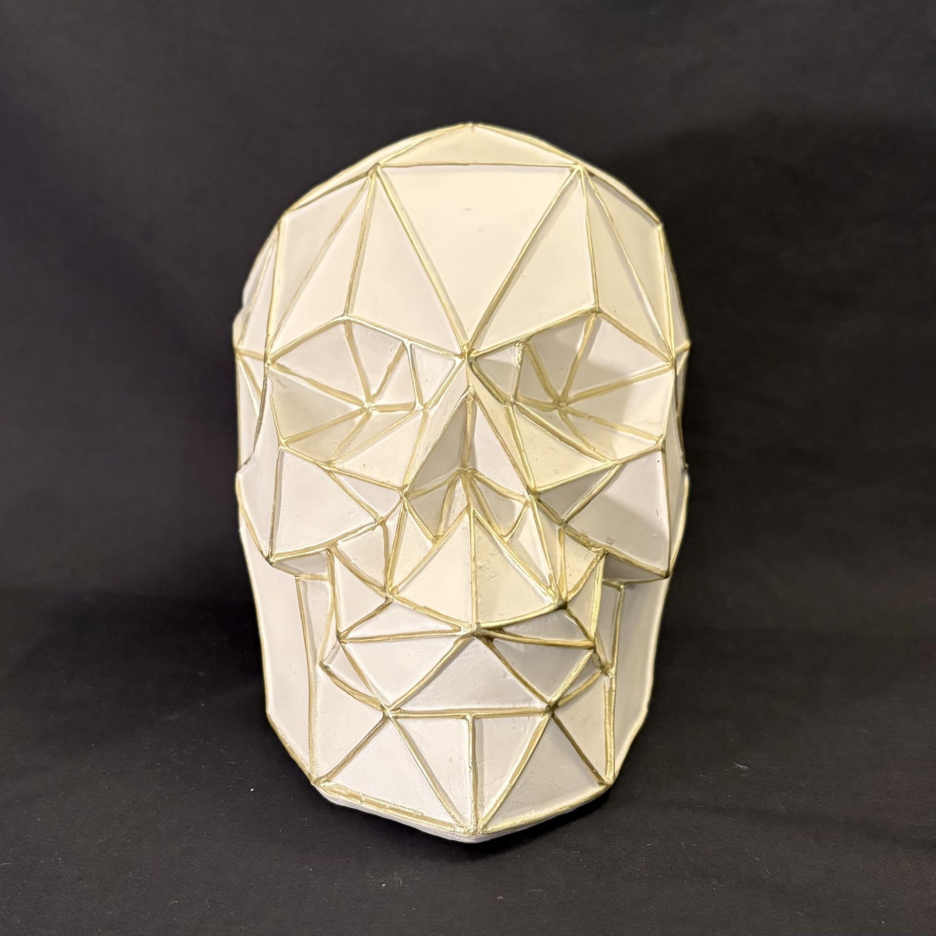 Geometric Skull Decor