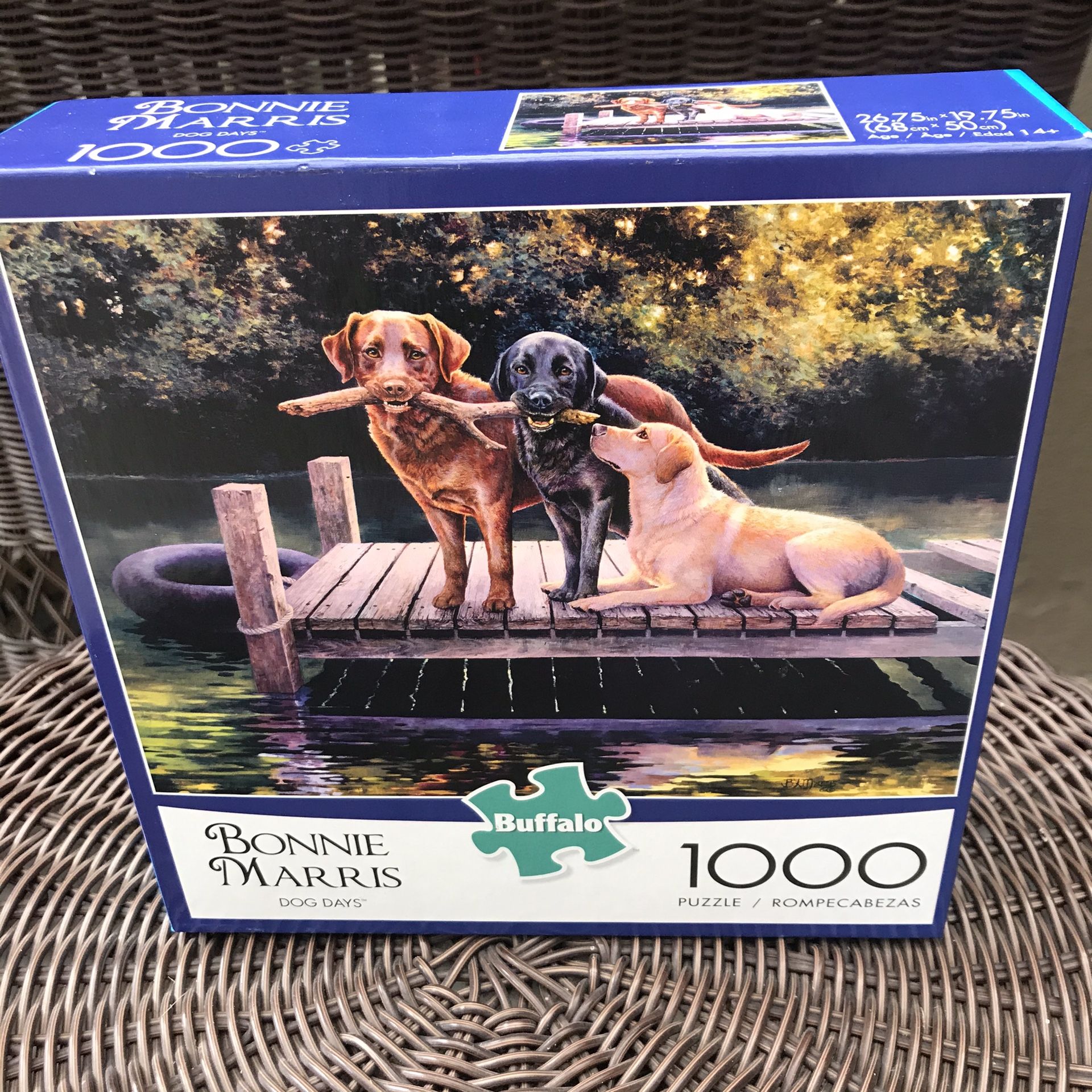 NEW!!! 1000 Piece Puzzle DOG DAYS
