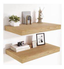 Floating shelves