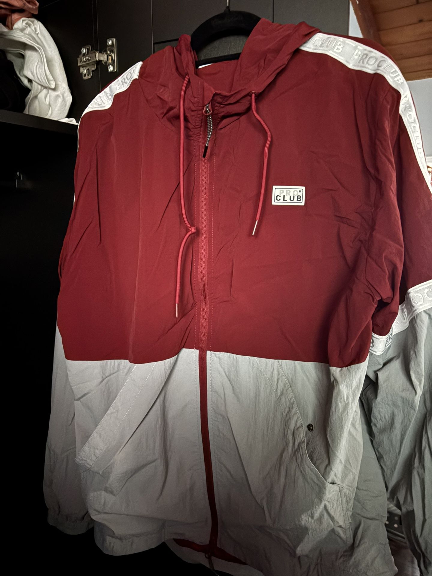 pro club windbreaker