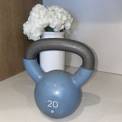 20 Lbs Kettle Bell & 15 Lbs Dumbbells 