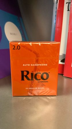 Rico Alto Saxophone Reeds Strength 2.0